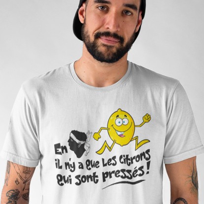 T shirt corse humour les citrons pressés