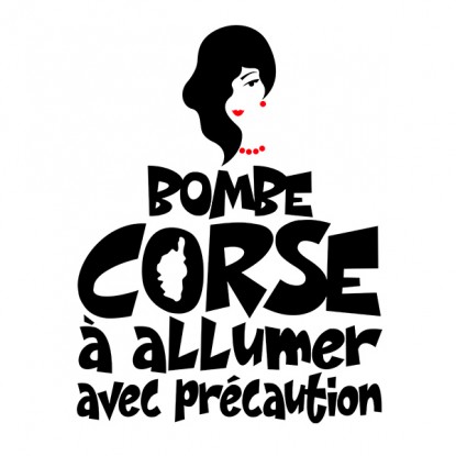 Tee shirt humour bombe Corse 2
