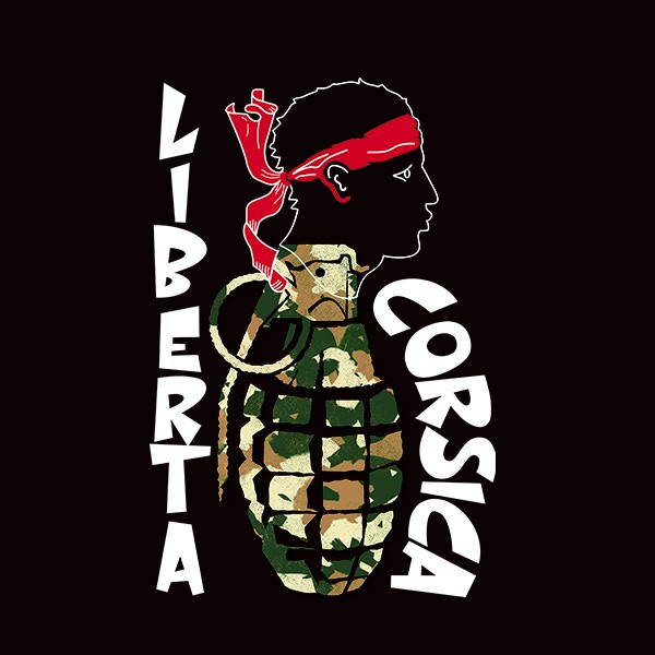 T-shirt Corse humour Liberta Corsica T-shirt Corse humour Liberta Corsica
