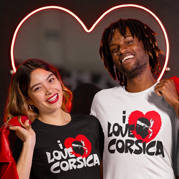 Tee shirt Corse humour i love Corsica