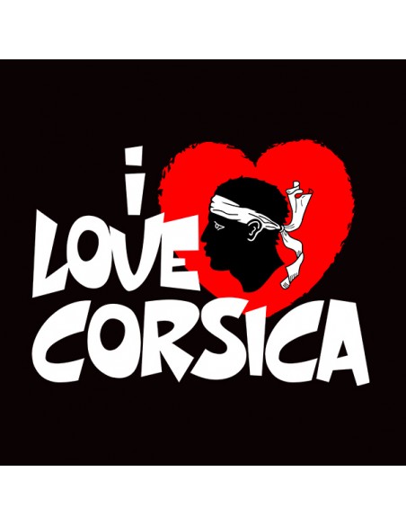 T-shirt Corse humour i love Corsica