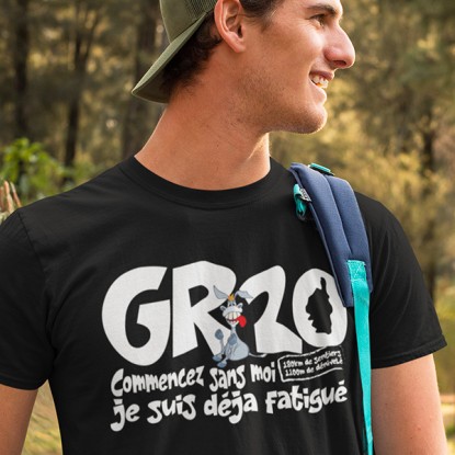 Tee shirt Corse humour GR20