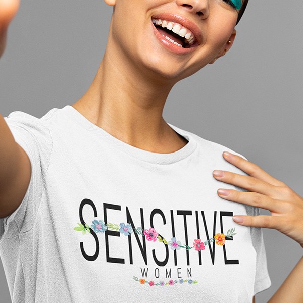 T shirt amour Sensitive Women