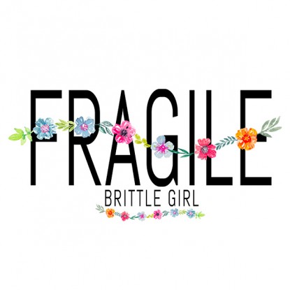 T-shirt amour femme Brittle Girl 2