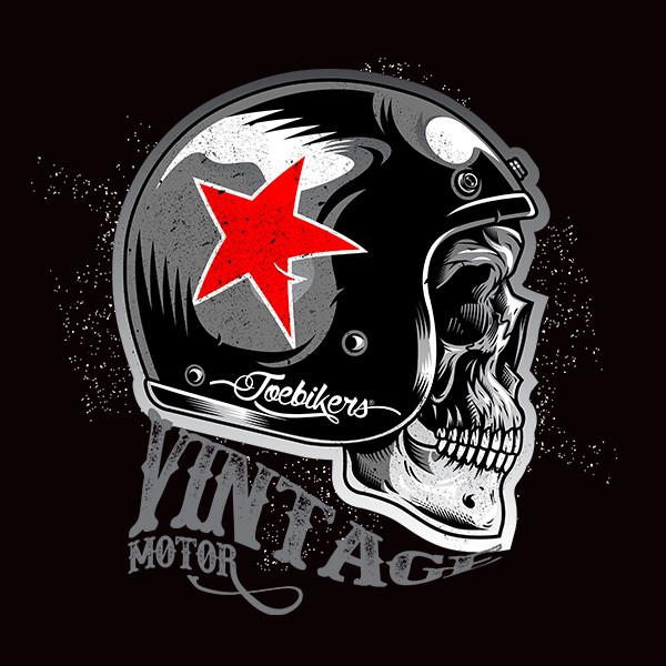 T shirt biker vintage motor T shirt biker vintage motor