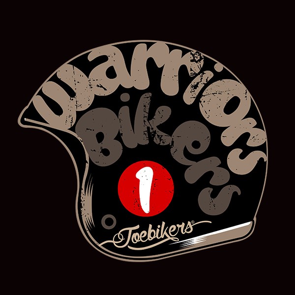 T-shirt biker warrior vintage T-shirt biker warrior vintage