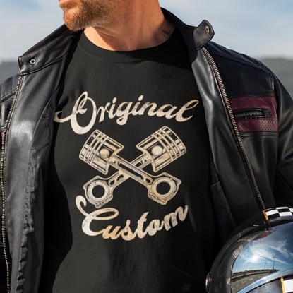 t-shirt biker vintage original custom