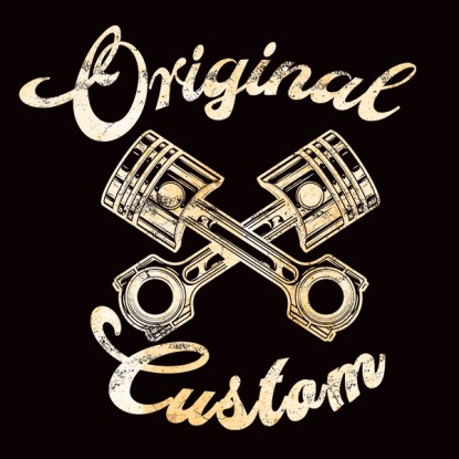 t-shirt biker vintage original custom 2
