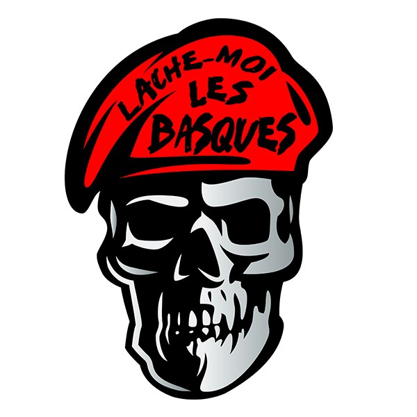 T-shirt humour noir basque T-shirt humour noir basque