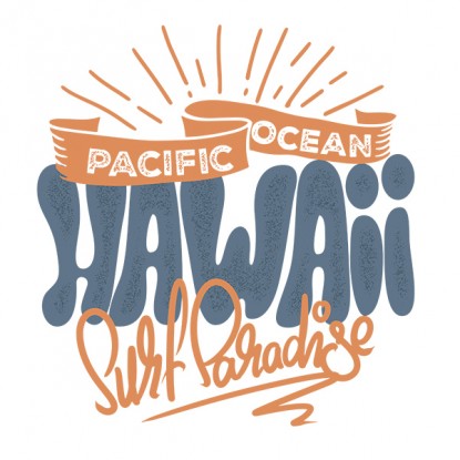 Tee shirt vintage hawaï 2