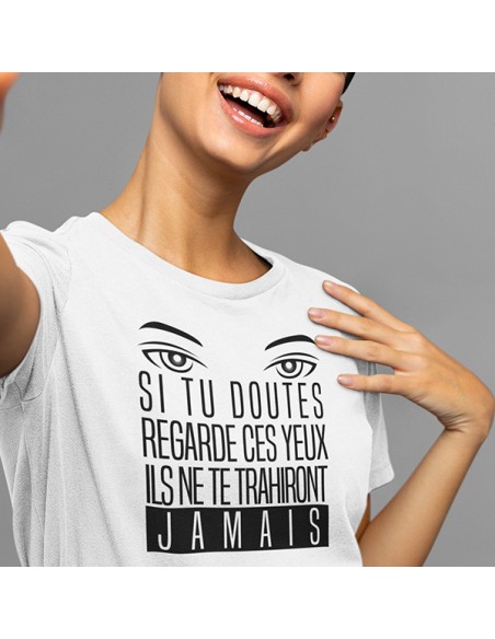 T shirt amour si tu doutes