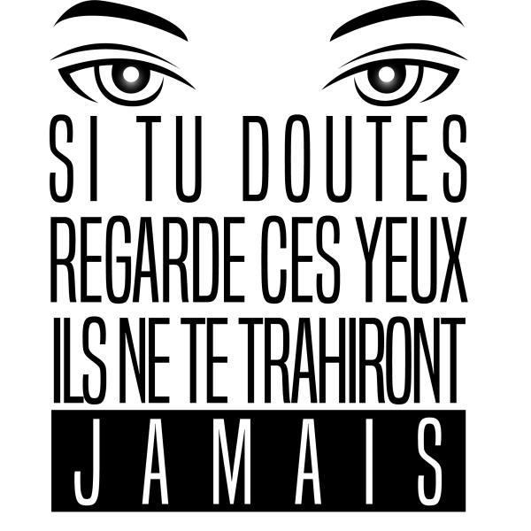 T-shirt amour si tu doutes T-shirt amour si tu doutes