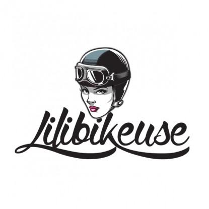 Tee shirt moto femme lili bikeuse 2