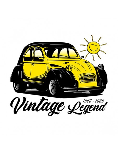 T shirt auto vintage citroen