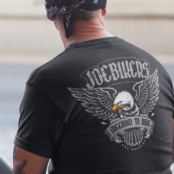 Tee shirt moto vintage aigle joebikers