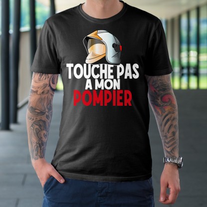 tee shirt pompier humour