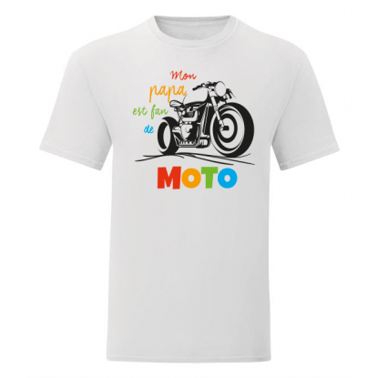T-shirt biker enfant Mon...