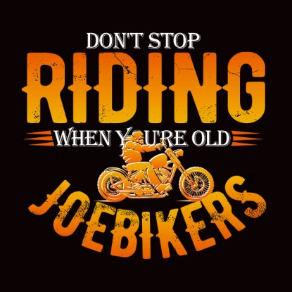 Tee shirt moto vintage riding 2