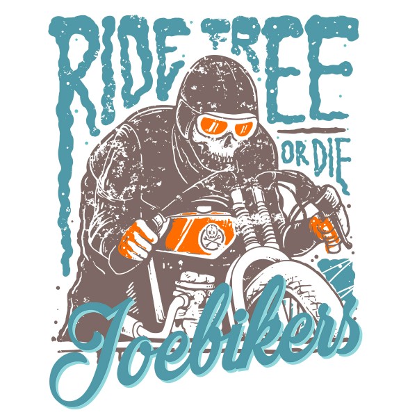 Tshirt biker ride free or die Tshirt biker ride free or die