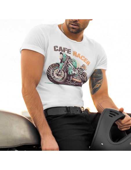 T-shirt vintage biker cafe racer