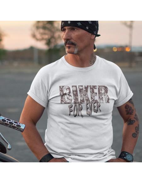 Tshirt biker for ever