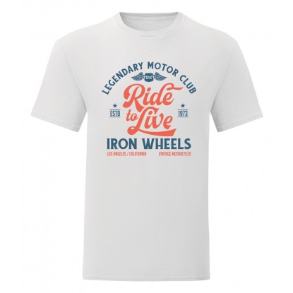 Tee shirt motard vintage Legendary motor club 2