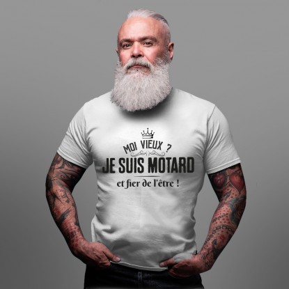 Tee shirt moto vintage Moi Vieux 2