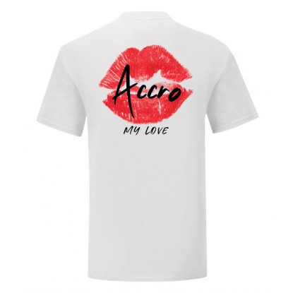 Tee shirt amour homme femme Accro my love 2