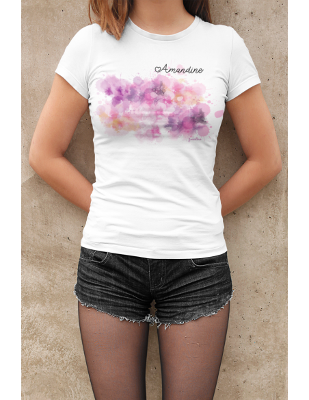 tee shirt personnalisé femme amour